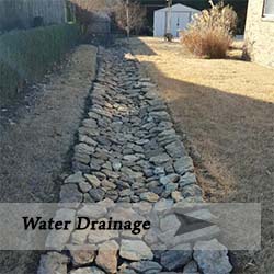 drainage work 250